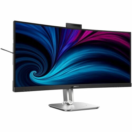 Philips 34B2U6603CH 34" Class UWQHD Curved Screen LCD Monitor - 86.4 cm (34") Viewable - 3440 x 1440 - HDMI - DisplayPort 