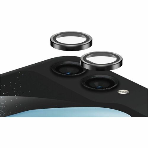 PanzerGlass Hoops Camera Lens Protector - Black - Glass, Aluminium