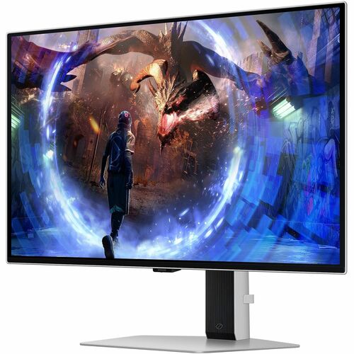 Samsung Odyssey OLED G6 S27DG602SU 27" Class WQHD Gaming OLED Monitor - 16:9 - Silver - 68.6 cm (27") Viewable - OLED - 25