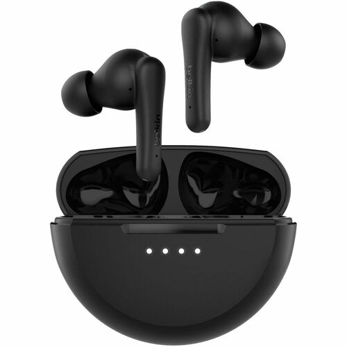 Belkin SoundForm Rhythm True Wireless Earbuds - Stereo - True Wireless - Bluetooth - 32.8 ft - Earbud - Binaural - In-ear 