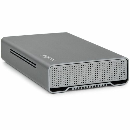 Rocstor Rocpro D90 20 TB Desktop Rugged Hard Drive - External - SATA (SATA/600) - Aluminum Gray - Desktop PC, MAC Device S