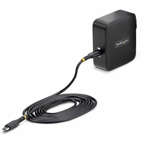 StarTech.com 140W USB-C Wall Charger, USB-IF Certified, PD 3.1 Portable GaN Charging Power Adapter, 6ft/1.8m USB-C to USB-