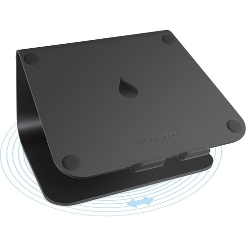 Rain Design mStand360 Laptop-Ständer mit drehbarem Fuß - Schwarz