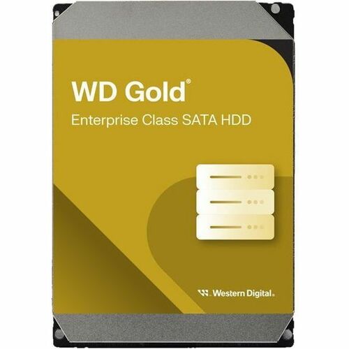 WD Gold 12 TB Hard Drive - 3.5" Internal - SATA (SATA/600) - 7200rpm - 512e Format