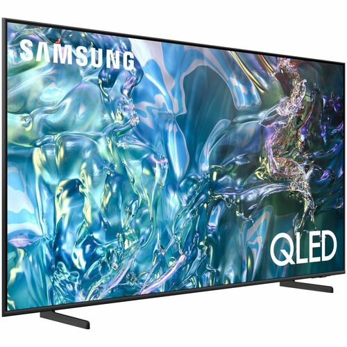 Samsung Q60D TV QLED 4K 65” QE65Q60DAUXZT Smart TV Wi-Fi Titan Gray 2024, Quantum Processor Lite 4K, 4K Upscaling, AirSlim
