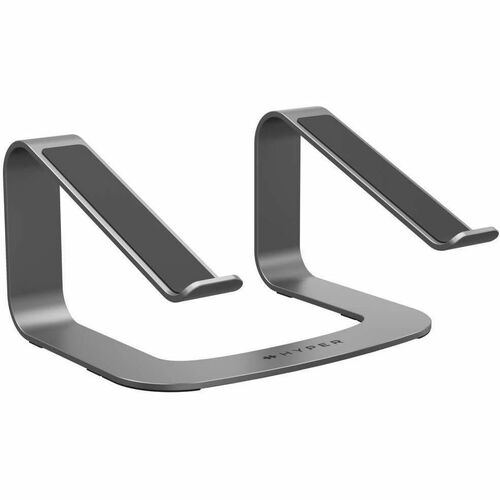 Hyper HyperSpace Ergonomic Laptop Stand - Space Grey - Up to 16" Screen Support - 5.90" Height x 10.80" Width x 8.10" Dept