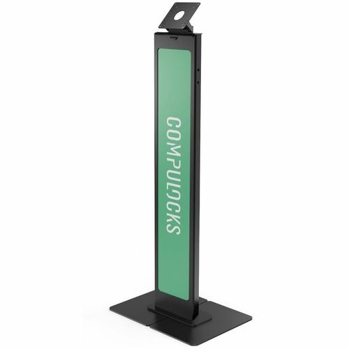 Compulocks Brandable VESA Floor Stand for Screens Up to 32 Inches - Black - Brandable VESA Floor Stand for Screens Up to 3
