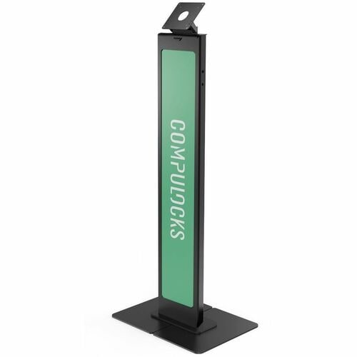 Compulocks Brandable VESA Floor Stand for Screens Up to 32 Inches - Black - Brandable VESA Floor Stand for Screens Up to 3