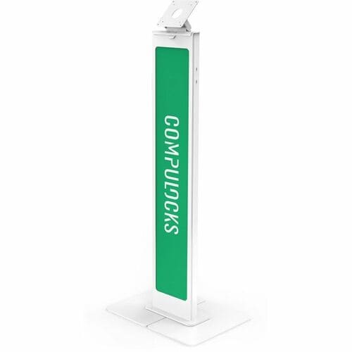 Compulocks Brandable VESA Floor Stand for Screens Up to 32 Inches - White - Brandable VESA Floor Stand for Screens Up to 3