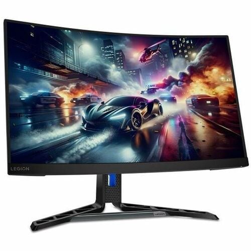 Lenovo Legion R27qc-30 27" Class WQHD Curved Screen Gaming LED Monitor - 16:9 - Raven Black - 27" Viewable - Vertical Alig