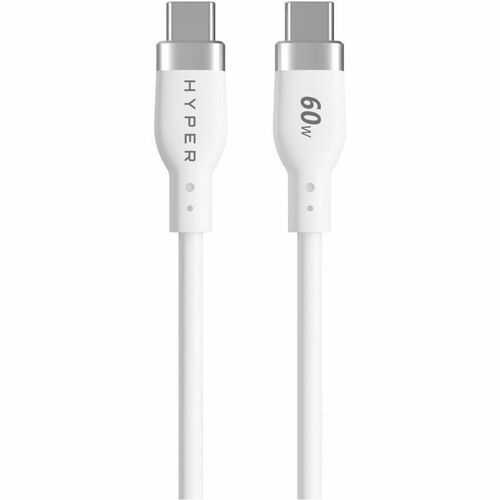 Hyper HyperJuice HJ4011WHGL 1.50 m USB-C Data Transfer Cable - Cable for USB Charger, USB Device, MacBook, iPhone - First 