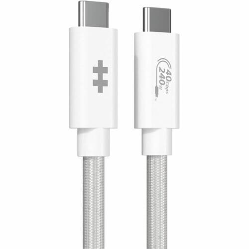 Hyper HyperDrive HD6500WHGL 1.20 m USB4 Data Transfer Cable - Cable for Audio/Video Device, USB Device, MacBook, MacBook P
