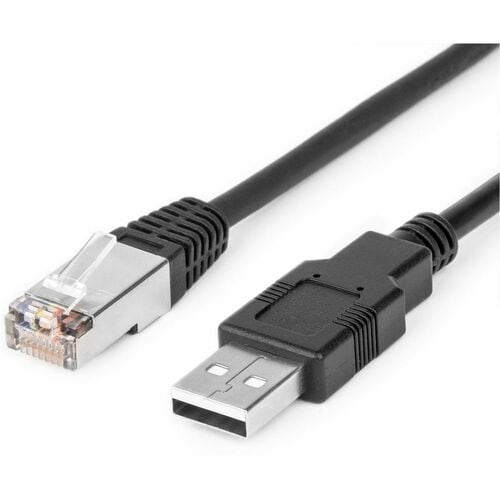 Rocstor Premier Cisco USB Console Cable - 10 ft (3m) - 10 ft RJ-45/USB Network Cable for Console, Notebook, Desktop Comput
