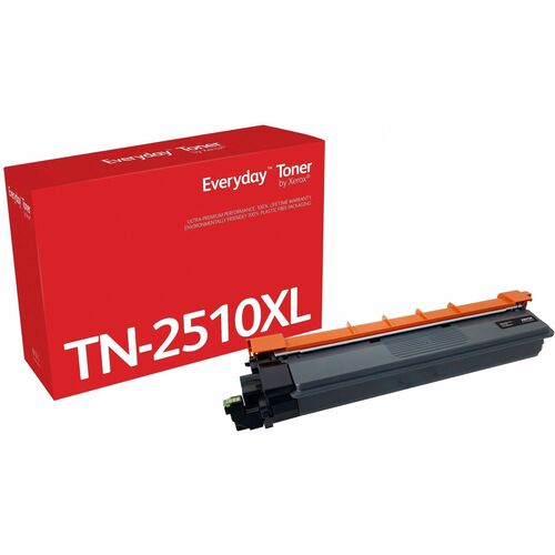 Xerox Everyday High Yield Laser Toner Cartridge TN2510XL - Black - 1 / Pack - 3000 Pages