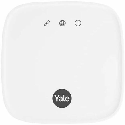 Yale Connect Plus Hub 2 YAR/SWAA/HUB Smart Home Hub - 3 cm Height x 8 cm Width x 8 cm Depth - White - Plastic