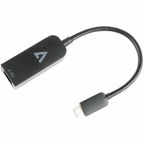 V7 V7UCRJ25G-BLK Cabo de rede / transferência de dados - Cable for Computador, Dispositivo de rede - 2.5 Gbit/s - Blindage