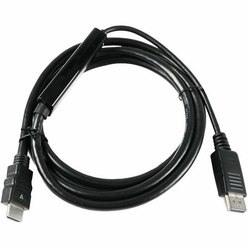 V7 V7DP14HDMI21-2M-BLK 2.01 m DisplayPort/HDMI Cabo A/V - Cable for Dispositivo áudio/vídeo, Computador, Monitor, Projetor