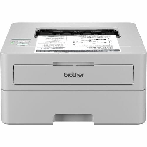 Brother HL-L2865DW Wireless Laser Printer - Monochrome - 1200 x 1200 dpi Print - Automatic Duplex Print - 251 Sheets Input