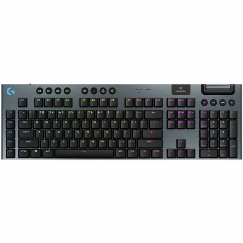 Logitech G915 X LIGHTSPEED Low-Profile Wireless Gaming Keyboard, Double-Shot PBT Keycaps, Fully Programmable Keys, RGB Bac