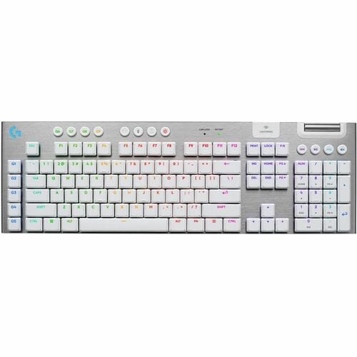 Logitech G915 X LIGHTSPEED Low-Profile Wireless Gaming Keyboard, Double-Shot PBT Keycaps, Fully Programmable Keys, RGB Bac