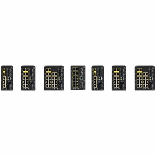 Cisco Catalyst IE3100 Rugged 8 Ports Manageable Ethernet Switch - Gigabit Ethernet - 10/100/1000Base-T, 1000Base-X - Black