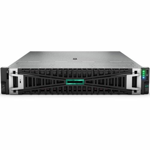 HPE ProLiant DL345 G11 2U Rack Server - 1 EPYC 9124 3 GHz - 64 GB RAM - 960 GB SSD - (2 x 480GB) SSD Configuration - Seria