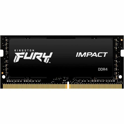 Módulo RAM Kingston FURY Impact para Portátil - 8GB (1 x 8GB) - DDR4-3200/PC4-25600 DDR4 SDRAM - 3200MHz - CL20 - 1.20V - 