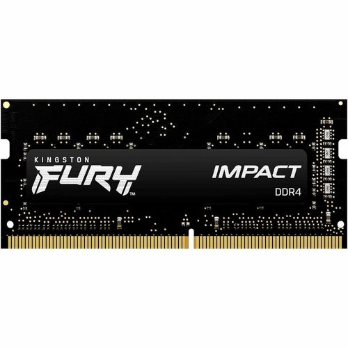 Módulo RAM Kingston FURY Impact para Portátil - 16GB (1 x 16GB) - DDR4-3200/PC4-25600 DDR4 SDRAM - 3200MHz - CL20 - 1.20V 