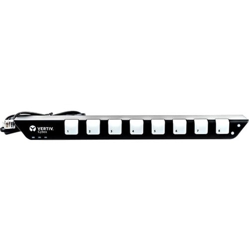 VERTIV Cybex AFP0008 Cable Device Remote Control - TAA Compliant - For KVM Switch - 1.80 m Cable Battery