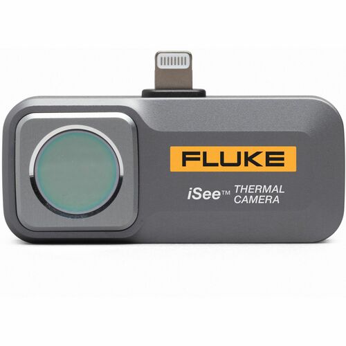 FLUKE-TC01B 25HZ,THERMAL CAMERA, FU4, 256X192, 25HZ, FOR IOS - 1.3" Width x 0.4" Height x 2.4" Length - Aluminum