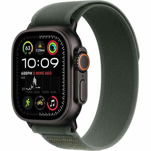 Apple Watch Ultra 2 Smart Watch - 49 mm - 44 mm - Pulse Oximeter Sensor, ECG Sensor, Optical Heart Rate Sensor, Temperatur