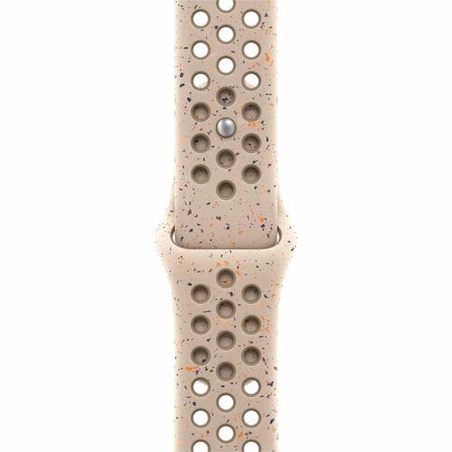 Bracelet pour Smartwatch Apple Réglable - 1 - Petit (S)/Grand (L) - À clou et passant avec - Pierre du Désert - Aluminium,