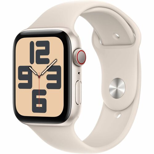 Apple Watch SE 智能手表 - 40 毫米 Case Height - 10.70 毫米 Case Thickness - 34 毫米 Case Width - 星光色 Case Color - 星光色 Band Color - 玻