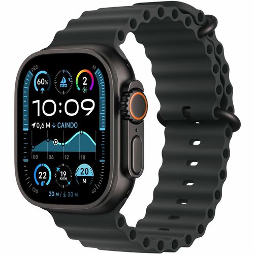 Apple Watch Ultra 2 智能手表 - 49 毫米 Case Height - 14.40 毫米 Case Thickness - 44 毫米 Case Width - 黑 Case Color - 玻璃 Body Materia