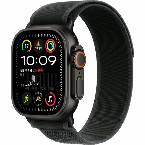 Apple Watch Ultra 2 智能手表 - 49 毫米 Case Height - 14.40 毫米 Case Thickness - 44 毫米 Case Width - 黑 Case Color - 黑 Band Color - 