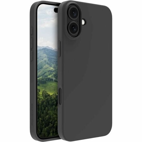 dbramante1928 ApS Greenland Case for Apple iPhone 16 Plus Smartphone - Night Black - 1 Piece - Impact Resistant, Drop Resi