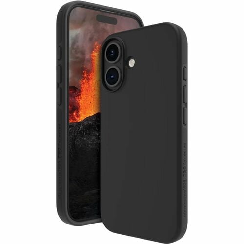 dbramante1928 ApS Iceland Ultra Case for Apple iPhone 16 Smartphone - Black - Drop Resistant, Impact Resistant, Shock Abso