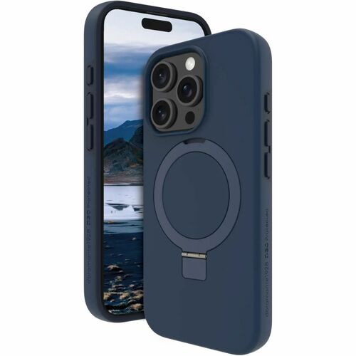 dbramante1928 ApS Iceland Ultra Case for Apple iPhone 16 Pro Max Smartphone - Blue - Knock Resistant, Drop Resistant, Impa