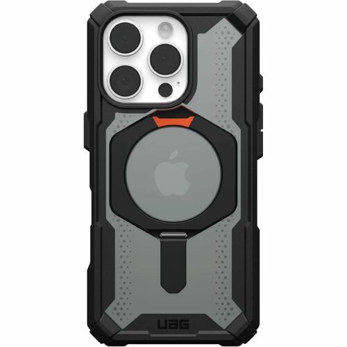 Urban Armor Gear Plasma XTE Rugged Case for Apple iPhone 16 Pro Smartphone - Black/Orange - Drop Resistant, Scratch Resist