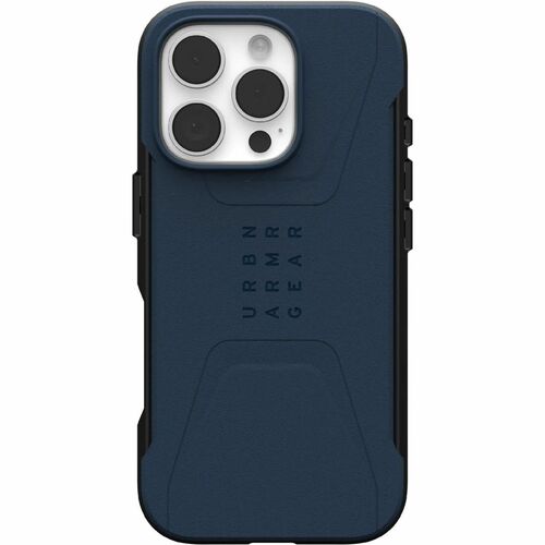 Urban Armor Gear Civilian Carrying Case Apple iPhone 16 Pro Smartphone - Mallard - Shock Absorbing, Impact Resistant, Anti