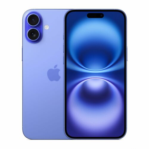 Apple iPhone 16 Plus 128 GB Smartphone - 17 cm (6.7") OLED 2796 x 1290 - A18Hexa-core (6 Core) - 8 GB RAM - iOS 18 - 5G - 