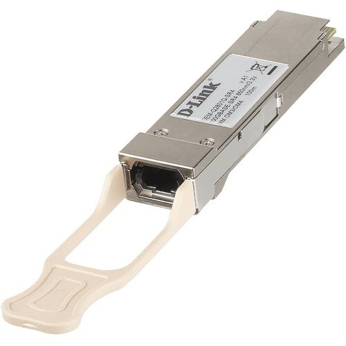 QSFP28 D-Link - Pour Réseau de Données, Réseau Fibre Optique - Fibre Optique - Multimode - 100 Gigabit Ethernet - 10GBase-