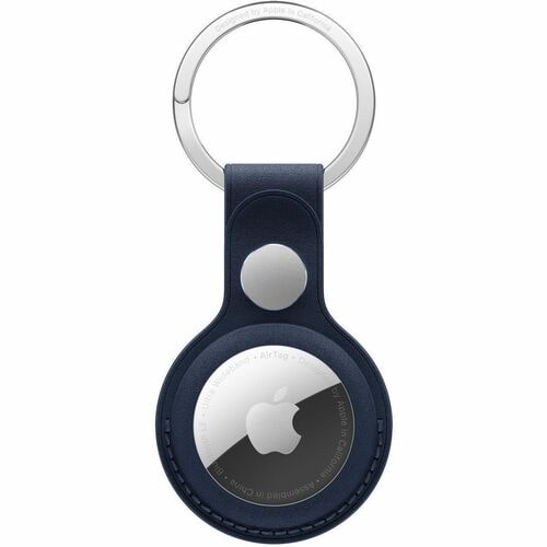 AirTag FineWoven Key Ring - Deep Blue