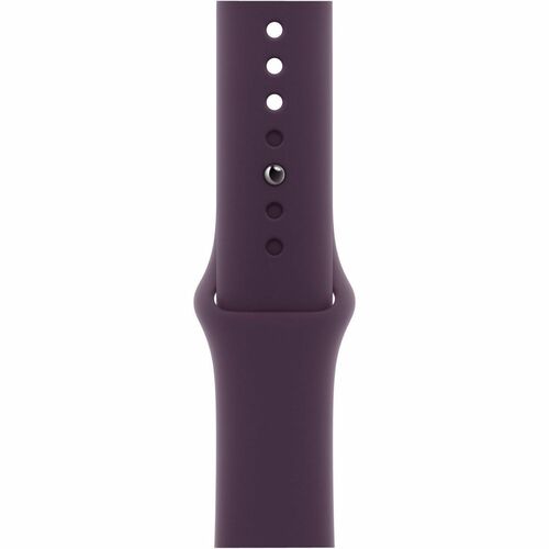 Apple Einstellbar Smartwatch-Band - 1 - Medium (M)/Large (L) - Pin & Tuck Aufsatz - Pflaume - Fluorelastomer