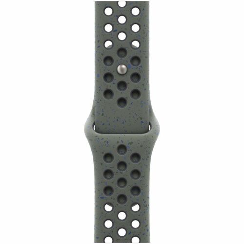 Apple Einstellbar Smartwatch-Band - 1 - Medium (M)/Large (L) - Pin & Tuck Aufsatz - Cargo Khaki - Fluorelastomer, Aluminium