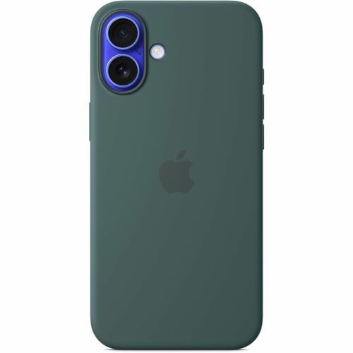 Apple Case for Apple iPhone 16 Plus Smartphone - Lake Green - Silky, Soft-touch - Scratch Resistant, Drop Resistant - Sili