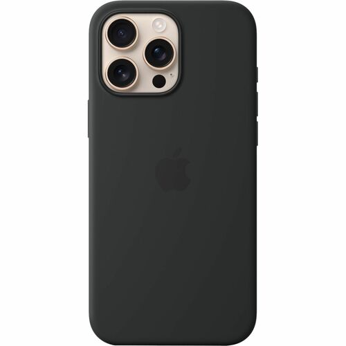 Apple Case for Apple iPhone 16 Pro Max Smartphone - Black - Silky, Soft-touch - Scratch Resistant, Drop Resistant, Bump Re