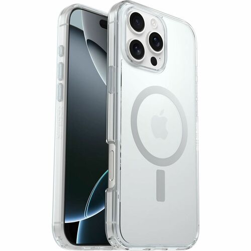 Case OtterBox Symmetry Series Clear - for Apple iPhone 16 Pro Max Smartphone - Trasparente - Resistente alle cadute - Poli
