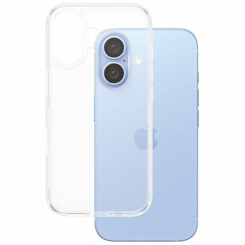 PanzerGlass HardCase Case for Apple iPhone 16 Smartphone - Transparent - 15.5 cm (6.1") Maximum Screen Size Supported