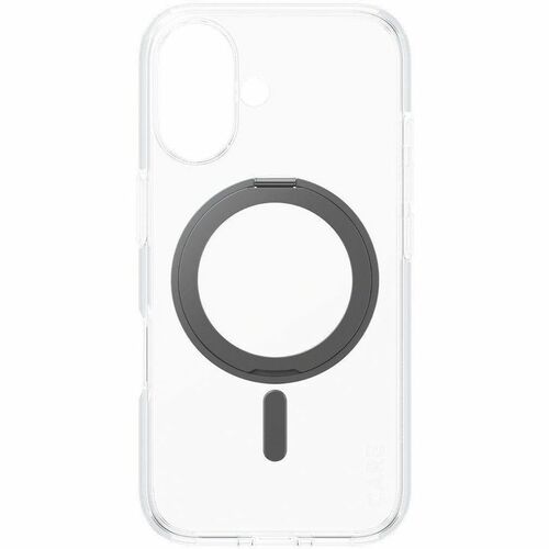 CARE Case for Apple iPhone 16 Smartphone - Transparent, Black - Drop Resistant, Yellowing Resistant, Scratch Resistant, Sh